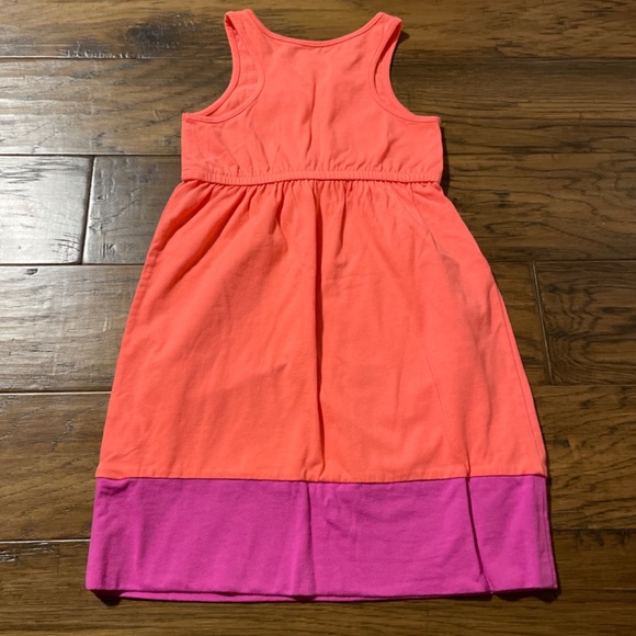 Gap Kids dress coral pink size 5 years - Picture 3 of 6